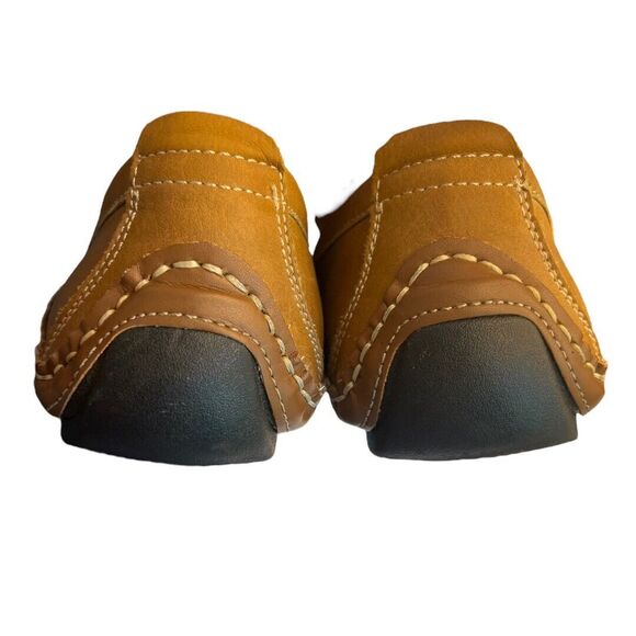 Madden Mens Driving Loafers Shoes Size 8 M Tan Slip on Casual - Picture 6 of 12